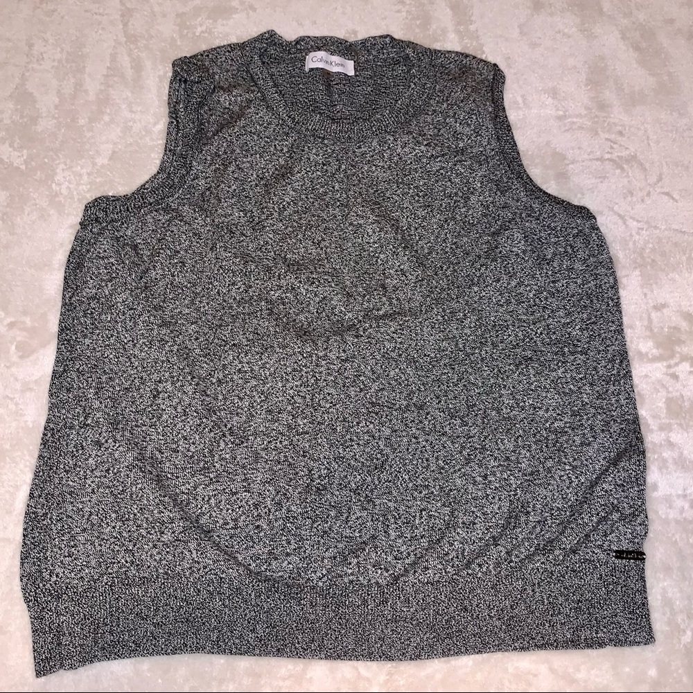 Calvin Klein Grey Sweater Vest
